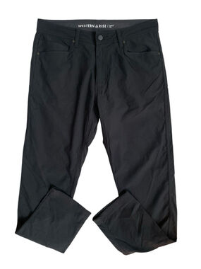 Western Rise Evolution Pants Men's 32x32 Black Performance Lightweight